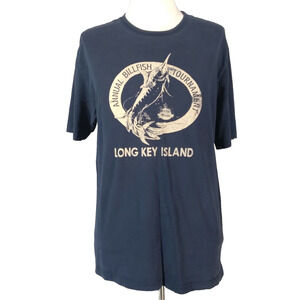 Chaps Ralph Lauren shirt adult men's XL extra large blue short sleeve cotton